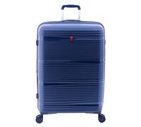 Gladiator 0800 4 wheels Trolley 76 cm with expansion pleat blue