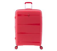 Gladiator 0800 4 wheels Trolley 76 cm with expansion pleat red