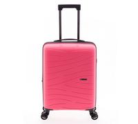 Gladiator 1700 4 wheels Cabin trolley 55 cm with expansion pleat pink
