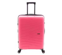 Gladiator 1700 4 wheels Trolley 68 cm with expansion pleat pink
