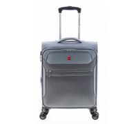 Gladiator 2000 4 wheels Cabin trolley 55 cm with expansion pleat gray