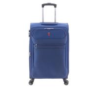 Gladiator 2000 4 wheels Trolley 68 cm with expansion pleat blue