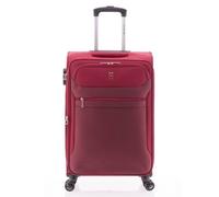 Gladiator 2000 4 wheels Trolley 68 cm with expansion pleat red