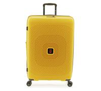 Gladiator 2800 4 wheels Trolley L 74 cm with expansion pleat yellow