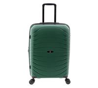 Gladiator 3400 4 wheels Trolley M 67 cm with expansion pleat green