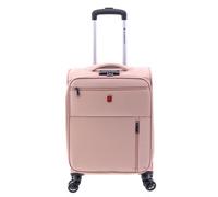 Gladiator 3700 4 wheels Cabin trolley 55 cm with expansion pleat pink
