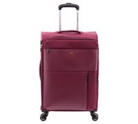 Gladiator 3700 4 wheels Trolley 66 cm with expansion pleat red