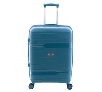 Gladiator 3800 4 wheels Trolley 67 cm with expansion pleat blue