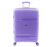 Gladiator 3800 4 wheels Trolley 77 cm with expansion pleat purple