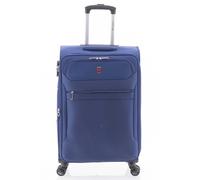 Gladiator 2000 4 wheels Trolley 68 cm with expansion pleat blue
