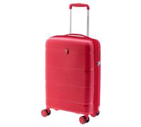 Gladiator 0800 4 wheels Trolley 55 cm with expansion pleat red