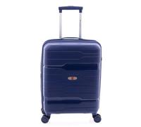 Gladiator 3800 4 wheels Cabin trolley 55 cm with expansion pleat blue