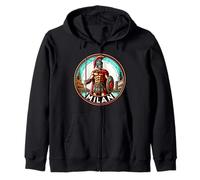 Gladiator In Milan Zip Hoodie