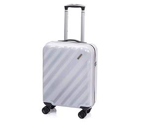 Gladiator Spain Glam Suitcase 55 Centimeters 36 White (Nacar)