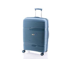 Gladiator Trolley Polypropylene 70 cm 4 R Extendable, Zip Trolley Leisure and Sportwear Unisex Adult Unisex, unisex_adult, 381201, Blue (Blue), 70