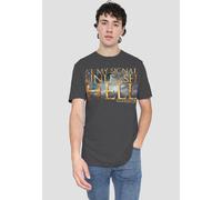 Gladiator Unleash Hell-Adult Heather, Black in Charcoal | Size: 3XL Gladiator Charcoal 3XL