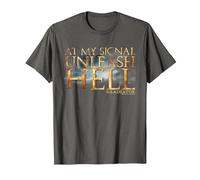 Gladiator Unleash Hell T-Shirt, Men, Asphalt Grey, Medium
