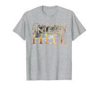 Gladiator Unleash Hell T-Shirt, Men, Heather Grey, Small