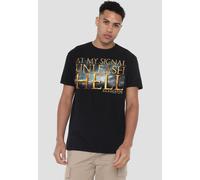 Gladiator Unleash Hell Unisex T Shirt, Black Gladiator Black 4XL