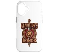 Gladiators Honor Roman Gladius Sword Lion Ancient Rome SPQR Case for iPhone 16
