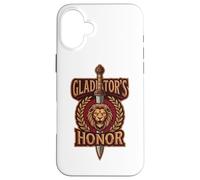 Gladiators Honor Roman Gladius Sword Lion Ancient Rome SPQR Case for iPhone 16 Plus