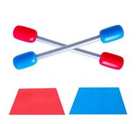 Gladiators Inflatable Sticks, Inflatable Games, Red And Blue Duel Sticks For youth, Beach Outdoor Games, Inflatable Garden Games For Youth, Fun Water Playground Activity