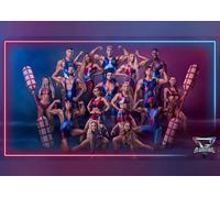 Gladiators TV Show Poster Landscape 2024 2025 (A4)