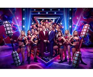 Gladiators TV Show Poster with Presenters Landscape 2025 2026 (A3)