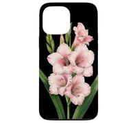 Gladiolus Flower Scientific Name Vintage Illustration Flora Case for iPhone 13 Pro Max