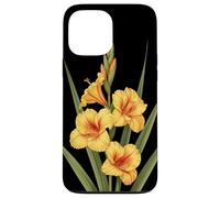 Gladiolus Flower Scientific Name Vintage Illustration Flora Case for iPhone 13 Pro Max