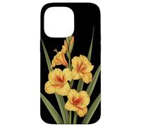Gladiolus Flower Scientific Name Vintage Illustration Flora Case for iPhone 14 Pro Max