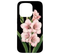 Gladiolus Flower Scientific Name Vintage Illustration Flora Case for iPhone 15 Pro
