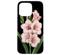 Gladiolus Flower Scientific Name Vintage Illustration Flora Case for iPhone 15 Pro Max