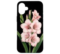 Gladiolus Flower Scientific Name Vintage Illustration Flora Case for iPhone 16 Plus