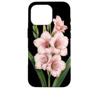 Gladiolus Flower Scientific Name Vintage Illustration Flora Case for iPhone 16 Pro