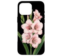 Gladiolus Flower Scientific Name Vintage Illustration Flora Case for iPhone 16 Pro Max