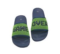 GladRags Boys or Girls Gamer Slider Infant/Junior, Game Over Flip Flops, Sandals, Size 11