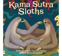 Gladstone Media, Kama Sutra Sloths 2026 Square Wall Calendar