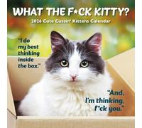 Gladstone Media, What the F*ck Kitty? 2026 Square Wall Calendar