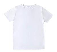 GladThink Muslim Arab Man's Thobe Underwear Inner T Shirt White XL