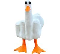 Gladyell Funny Middle Finger Resin Garden Statue, Home Decoration Sculpture for Office Desk Gift