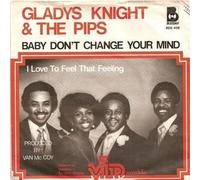 Gladys Knight And The Pips - Baby don't change your mind (1977) / Vinyl single [Vinyl-Single 7'']