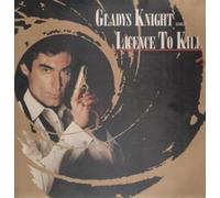 GLADYS KNIGHT AND THE PIPS - LICENCE TO KILL 12" SINGLE GERMAN MCA 1989 3 TRACK (2575430) PIC SLEEVE