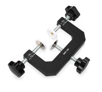Glaeptio 3 Way G Clamp, Aluminum Alloy Woodworking Vise with 3 Way Edging Clamp, G Clamps for Precise Positioning, Heavy Duty Multipurpose Grip for Carpentry, Stable Clamping Up to 82mm
