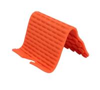 Glaeptio Foldable Phone Stand Multi Angle Silicone Portable Travel | Silicone Holder, Anti Slip Texture, Aluminum Alloy Core, Desk and Travel Use, Smartphones and Small Laptops