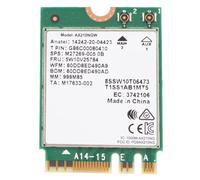 Glaeptio WiFi 6E Wireless Card 5400Mbps BT5.3, NGFF M.2 for Laptop | 2.4G/5G/6G tri-band, 5400Mbps, BT5.3, 160MHz MU MIMO, WPA3, M.2 2230 Key A/E, for Wins 10/11 64bit