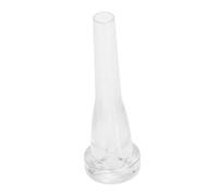 Glakyur ABS Trumpet Mouthpiece 3C Size for Beginner Musical Trumpet Accessories Parts or Finger Exerciser,White
