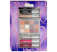 Glam Deluxe Cosmetic Set - Glitter - Contains to Stand Out from The Crowd and Enhance Your Features - Treat Yourself Or Gift A Loved One!