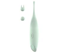 Glam - pinpoint clitoral vibrator (green)