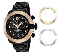 Glam Rock Men's GR32183 44mm Quartz Watch in Black Glam Rock Black One Size